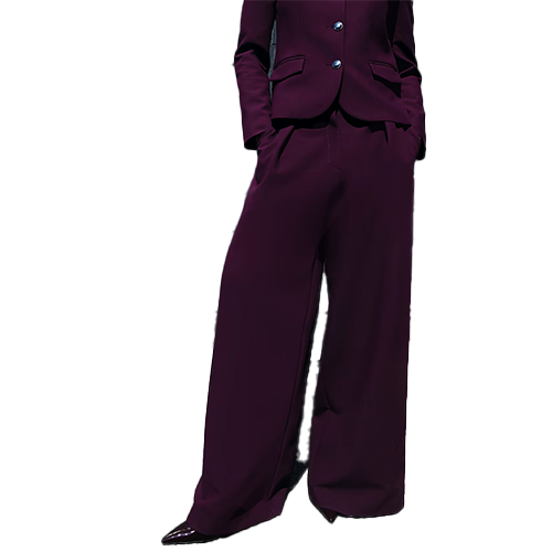 purple pants