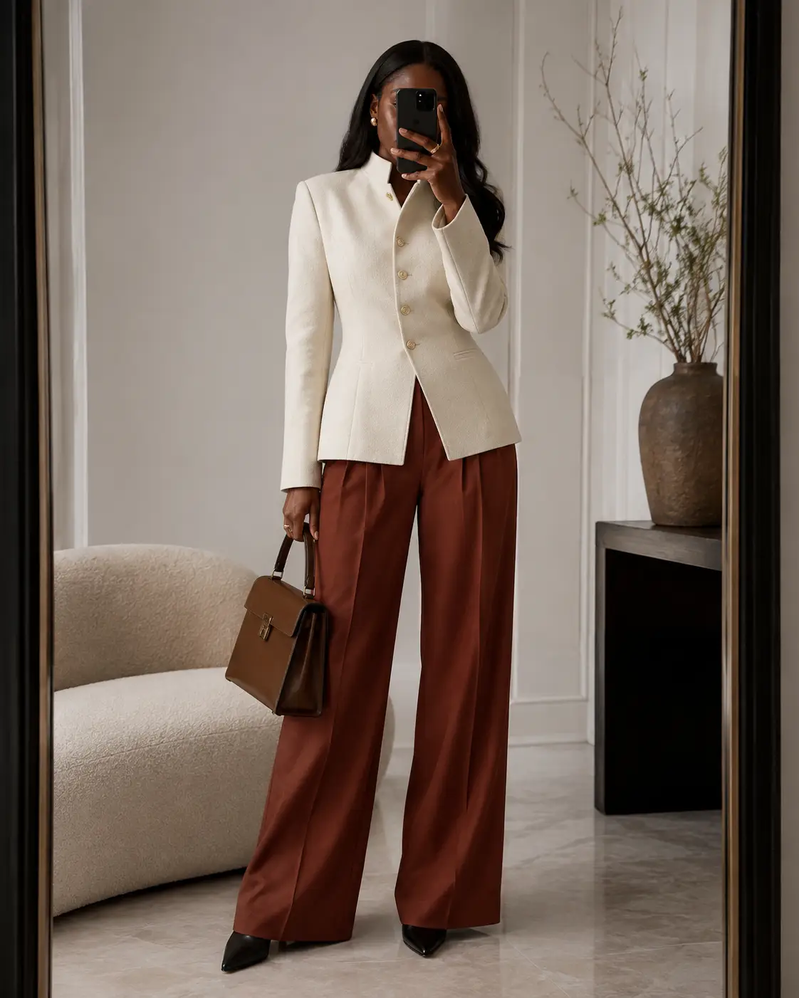 Fall workwear look one