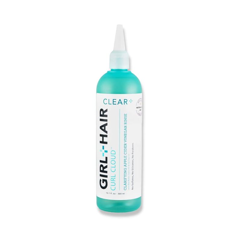 Girl+Hair CLEAR+ Apple Cider Vinegar Clarifying Rinse bottle