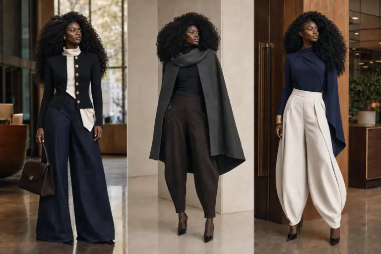 Fall and winter workwear capsule outfit inspiration