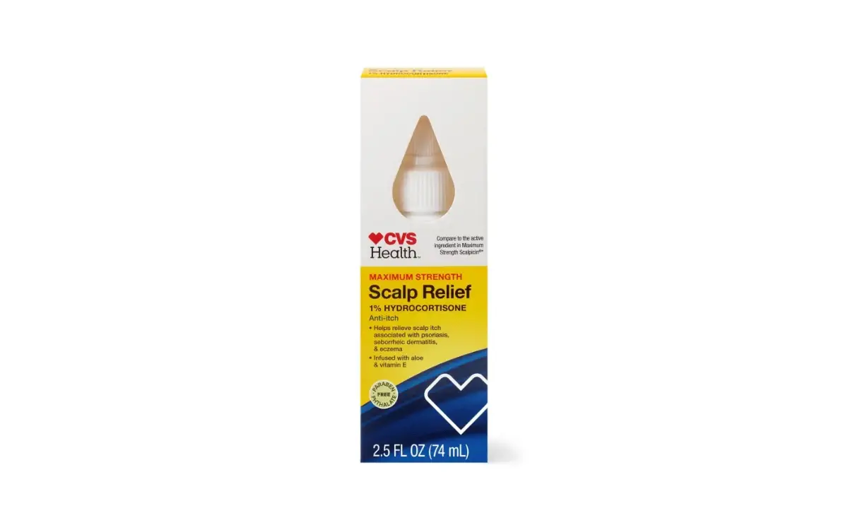 CVS Health Anti-Itch 1% Hydrocortisone Scalp Treatment
